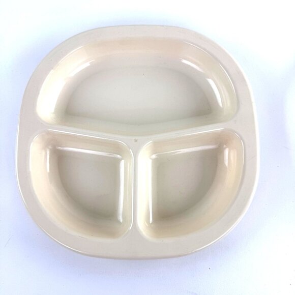 Rubbermaid Microwave Heatables Cookware 0059 Almond with Sheer Lid Vintage - Picture 2 of 9